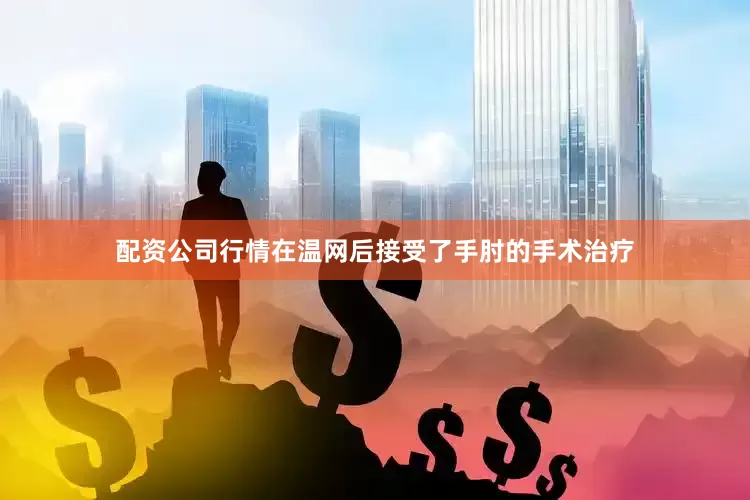配资公司行情在温网后接受了手肘的手术治疗
